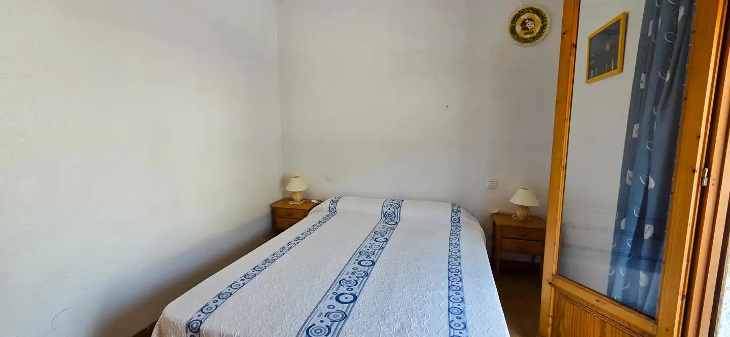 Schlafzimmer von Einfamilien-Reihenhaus zur Miete in Santa Pola mit Klimaanlage, Terrasse und Möbliert