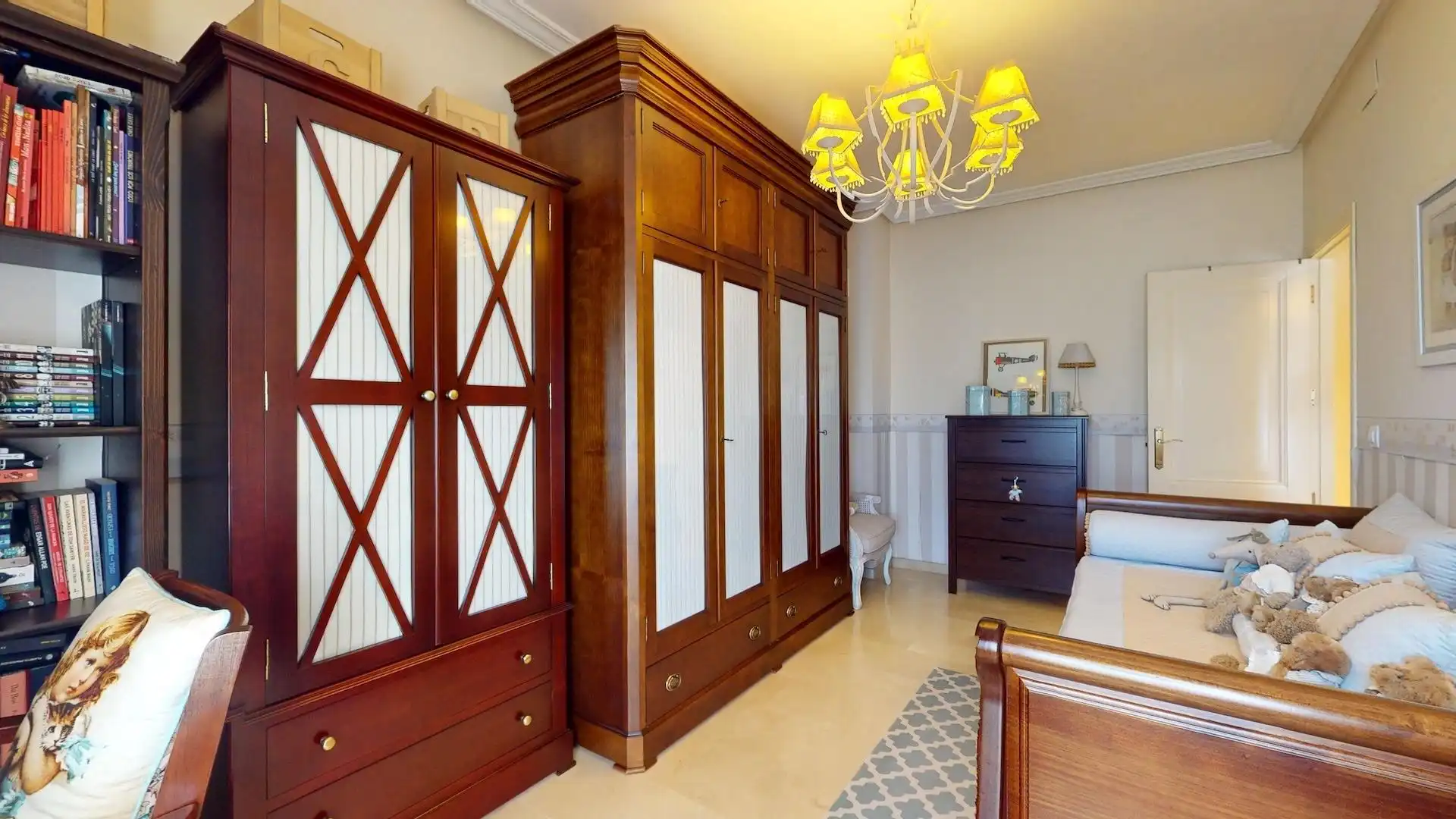Bedroom of Houses for sale in Córdoba  with Air Conditioner, Private garden and Terrace