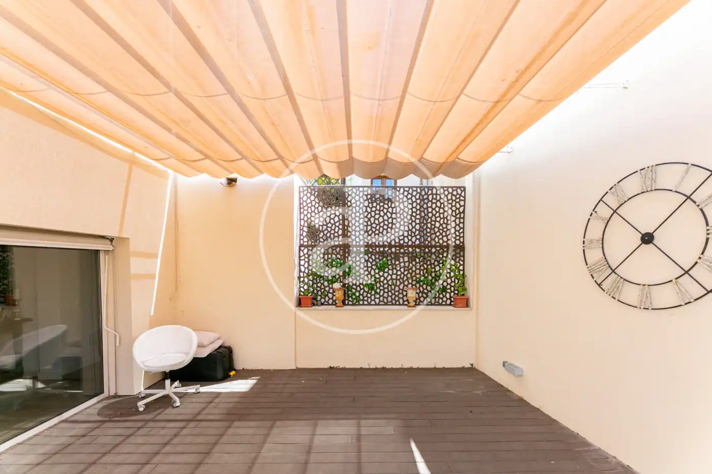 Terrasse von Wohnung zur Miete in  Palma de Mallorca mit Klimaanlage, Terrasse und Möbliert