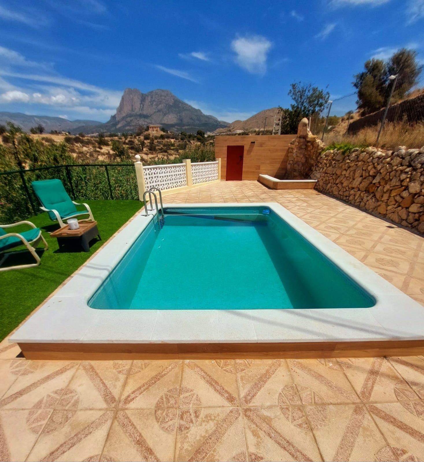 Piscina de Finca rústica en venda en Villajoyosa / La Vila Joiosa amb Aire condicionat, Jardí privat i Traster