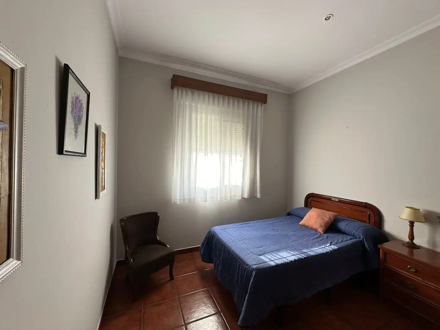 Dormitori de Casa o xalet en venda en Magacela amb Jardí privat, Terrassa i Piscina