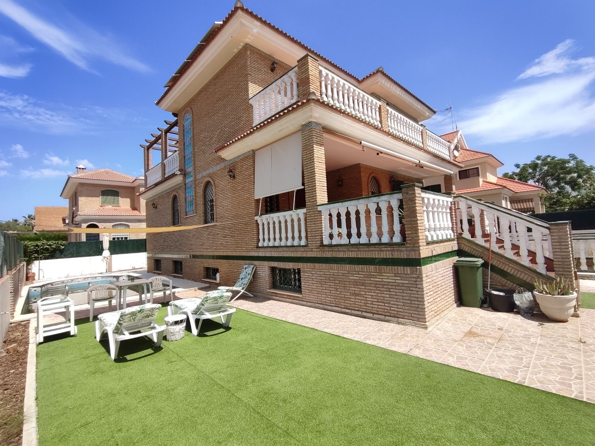 Jardí de Casa o xalet en venda en Punta Umbría amb Jardí privat, Terrassa i Traster