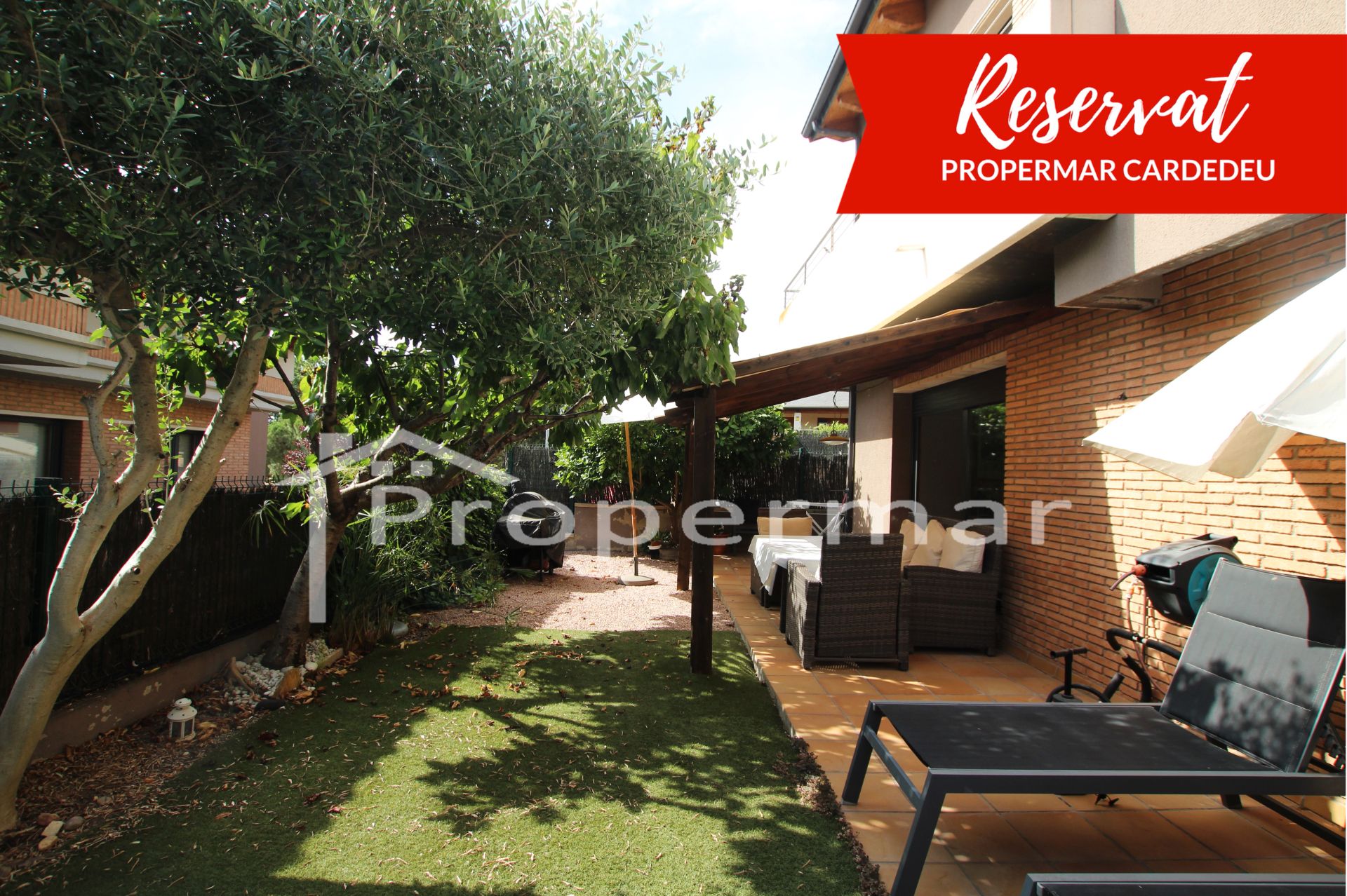 Garden of Flat for sale in Llinars del Vallès  with Heating, Private garden and Terrace