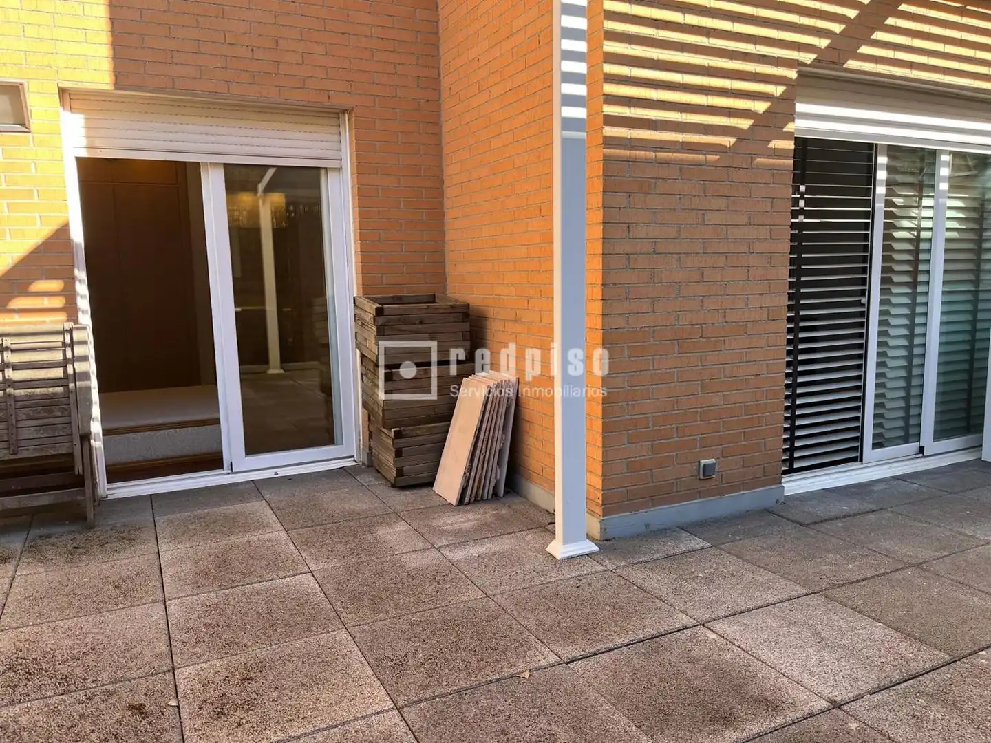 Terrassa de Pis de lloguer en Pozuelo de Alarcón amb Aire condicionat, Calefacció i Jardí privat