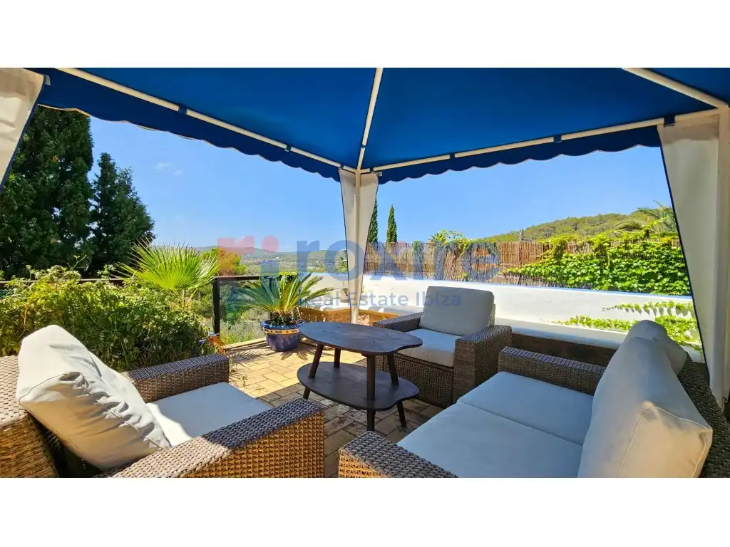 Terrassa de Casa o xalet de lloguer en Sant Joan de Labritja amb Aire condicionat, Calefacció i Jardí privat