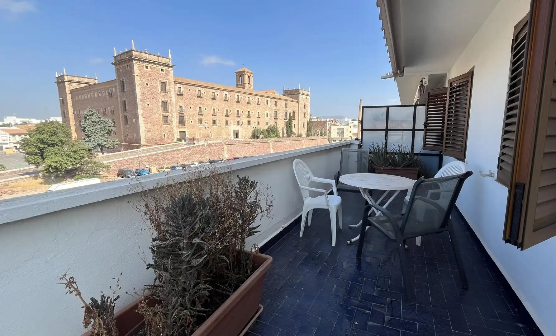 Terrasse von Dachboden zur Miete in El Puig de Santa Maria mit Klimaanlage, Heizung und Terrasse