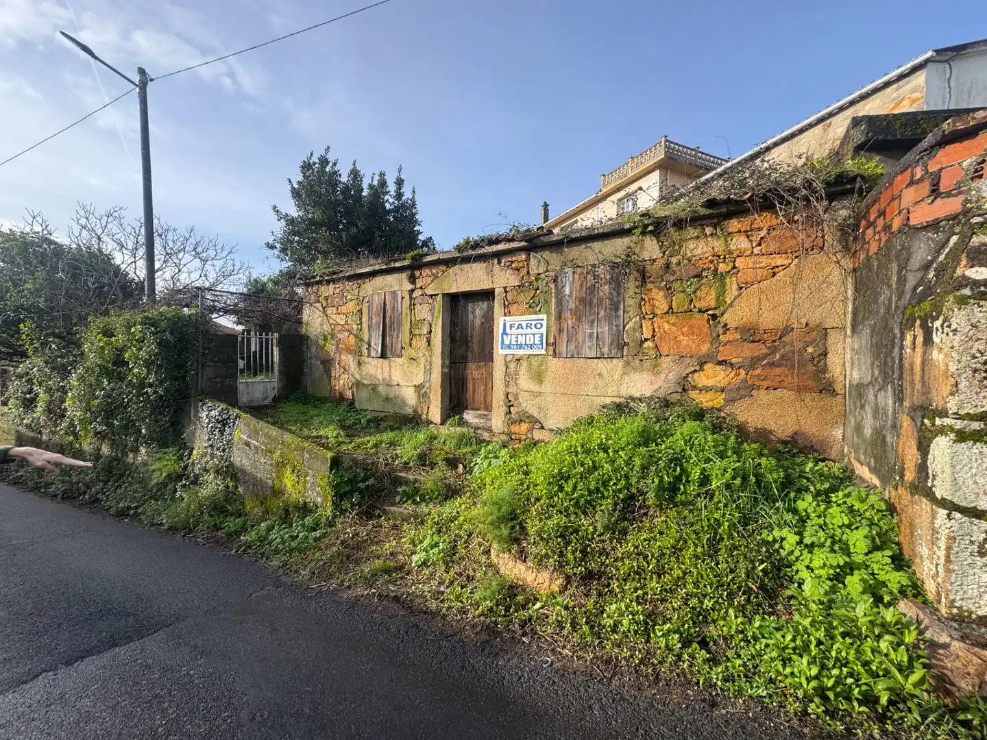 Vista exterior de Finca rústica en venta en Outes con Jardín privado y Terraza