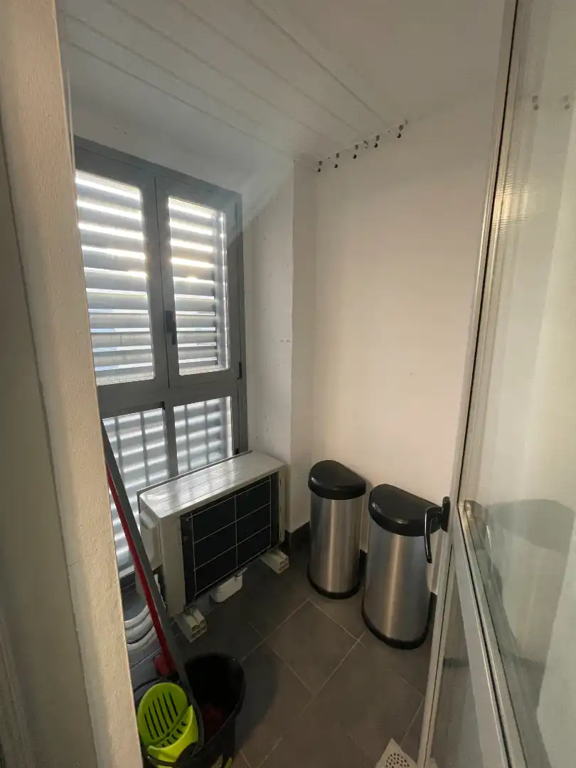 Terrasse von Wohnung zur Miete in San Sebastián de los Reyes mit Heizung, Abstellraum und Ofen