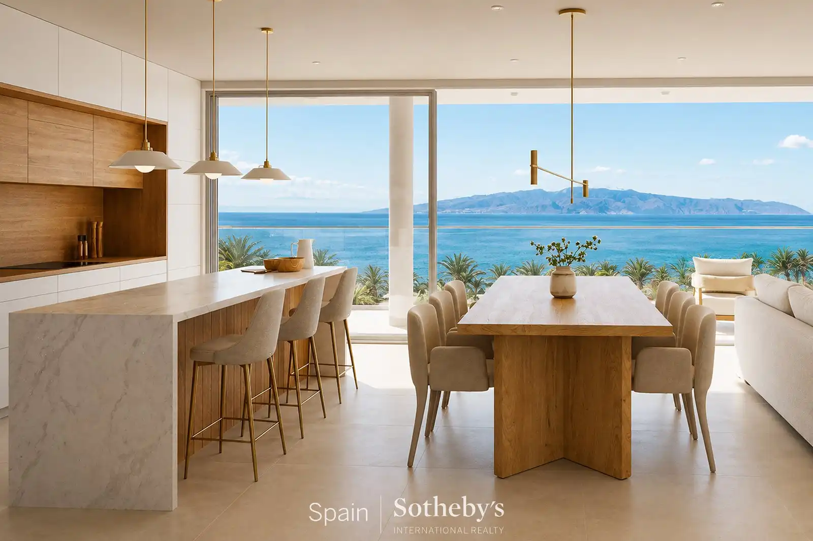 Dining room of Apartments for sale in Guía de Isora  with Air Conditioner, Private garden and Terrace
