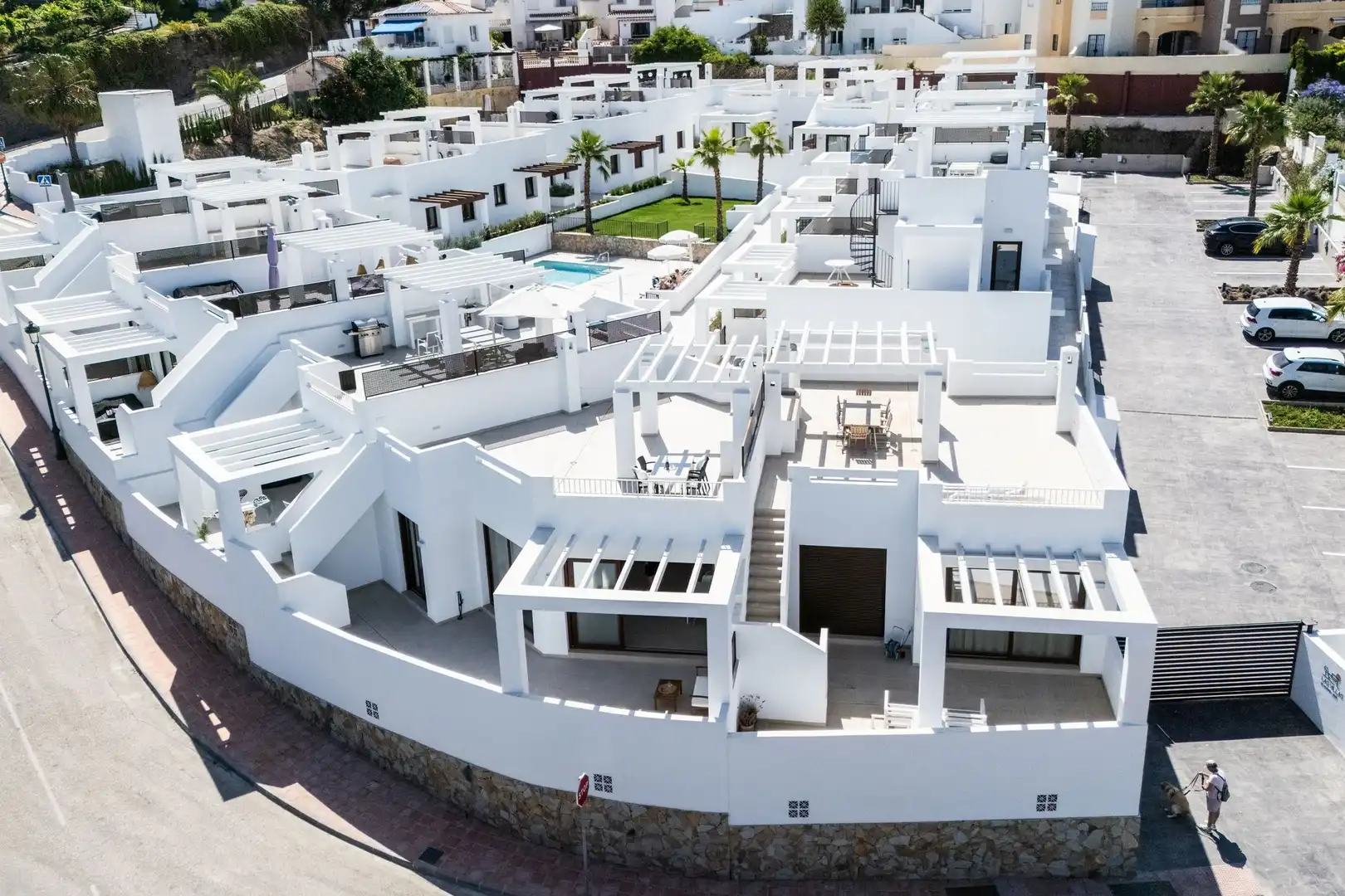 Außenansicht von Maisonette zum Verkauf in Nerja mit Terrasse