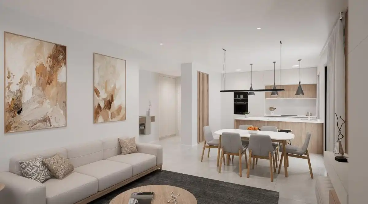 Sala d'estar de Apartament en venda en Los Alcázares