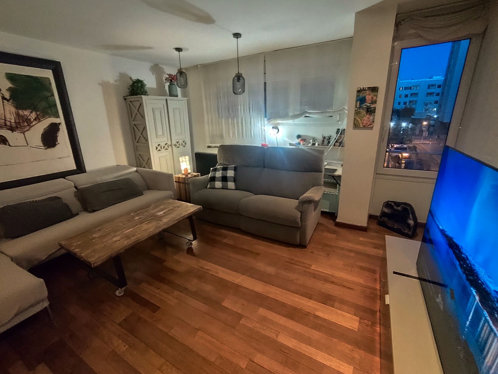 Living room of Duplex for sale in Salou  with Air Conditioner, Heating and Parquet flooring