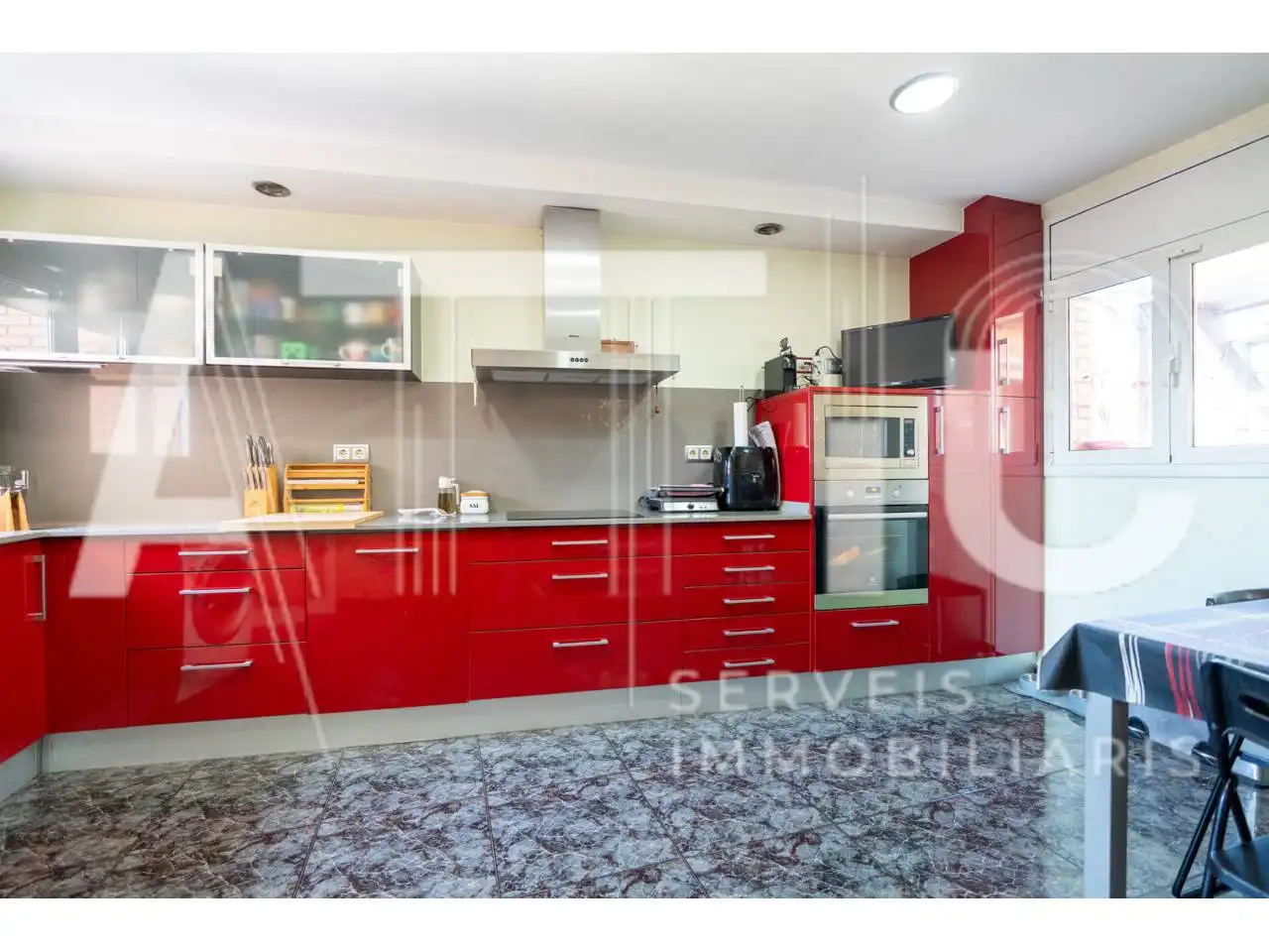 Cocina de Ático en venta en Polinyà con Aire acondicionado, Calefacción y Terraza