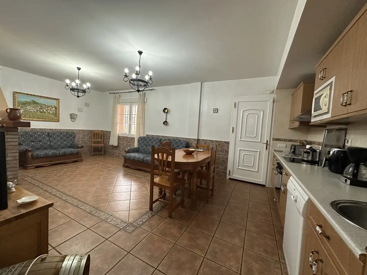 Cocina de Casa o chalet en venta en Almonacid de la Sierra con Aire acondicionado, Calefacción y Terraza