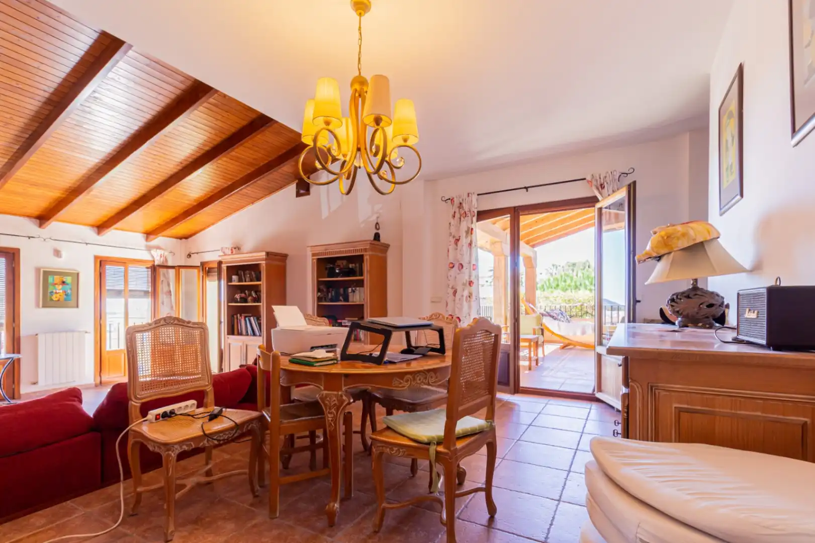 Comedor de Casa o chalet en venta en La Nucia con Calefacción, Jardín privado y Terraza