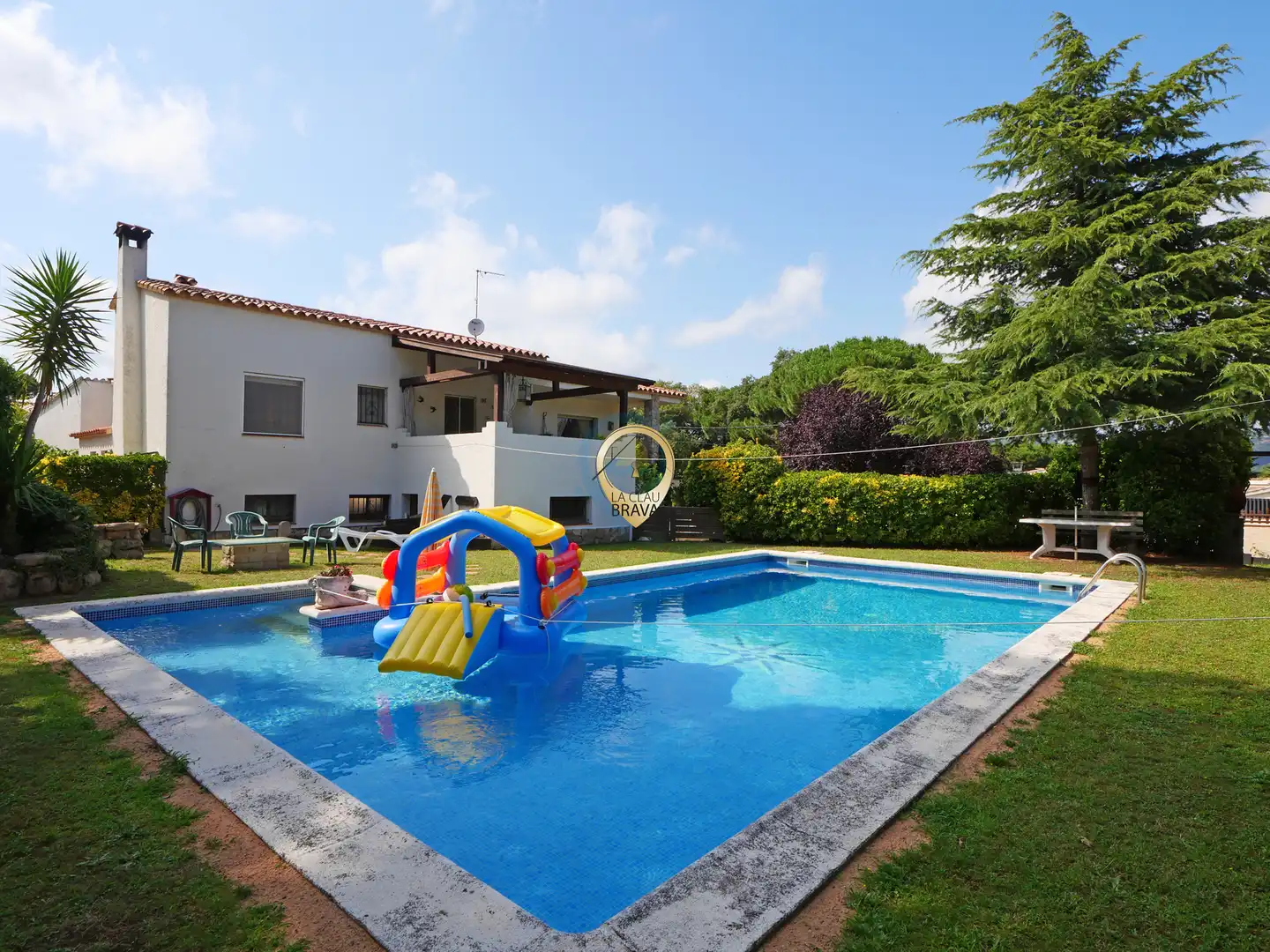 Piscina de Casa o xalet en venda en Santa Cristina d'Aro amb Calefacció, Jardí privat i Terrassa