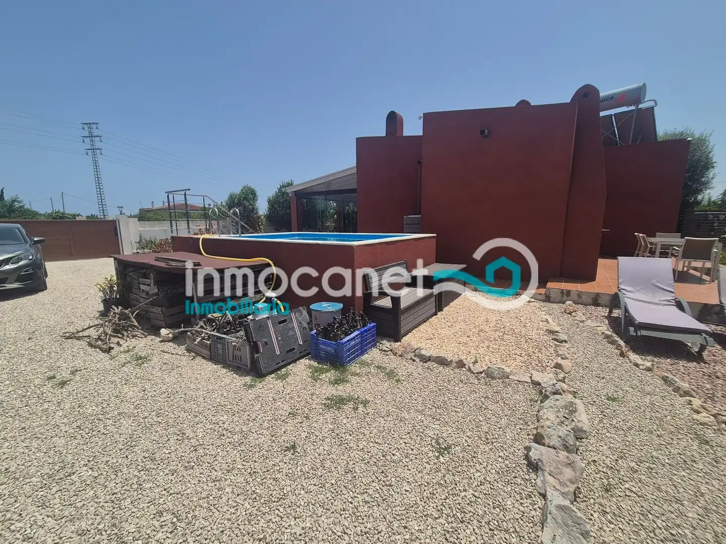 Piscina de Finca rústica en venta en Oliva con Jardín privado, Terraza y Trastero