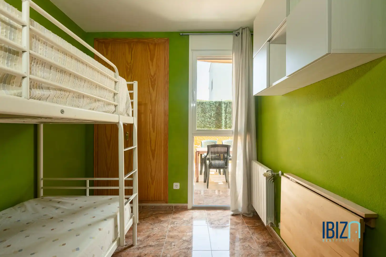 Schlafzimmer von Wohnung zum Verkauf in Eivissa mit Klimaanlage, Heizung und Terrasse