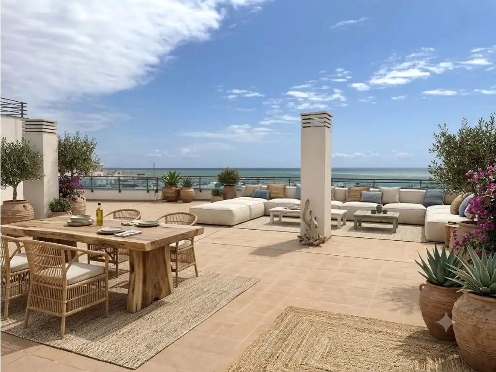 Terrassa de Àtic en venda en Garrucha amb Jardí privat, Terrassa i Piscina comunitària