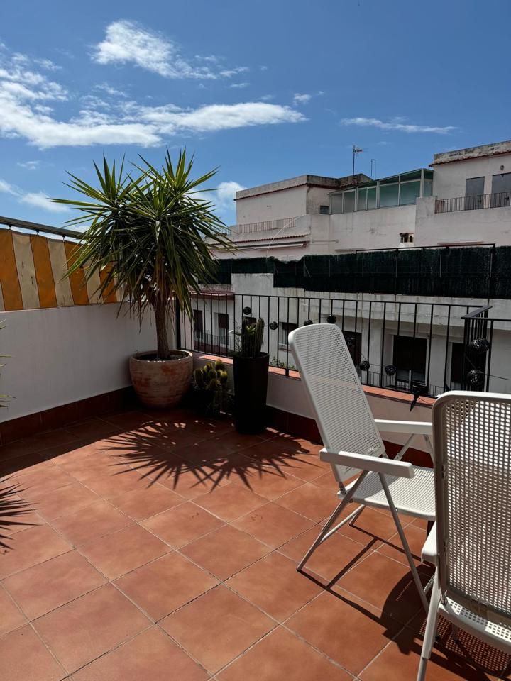 Terrassa de Pis de lloguer en Sitges amb Aire condicionat, Terrassa i Moblat