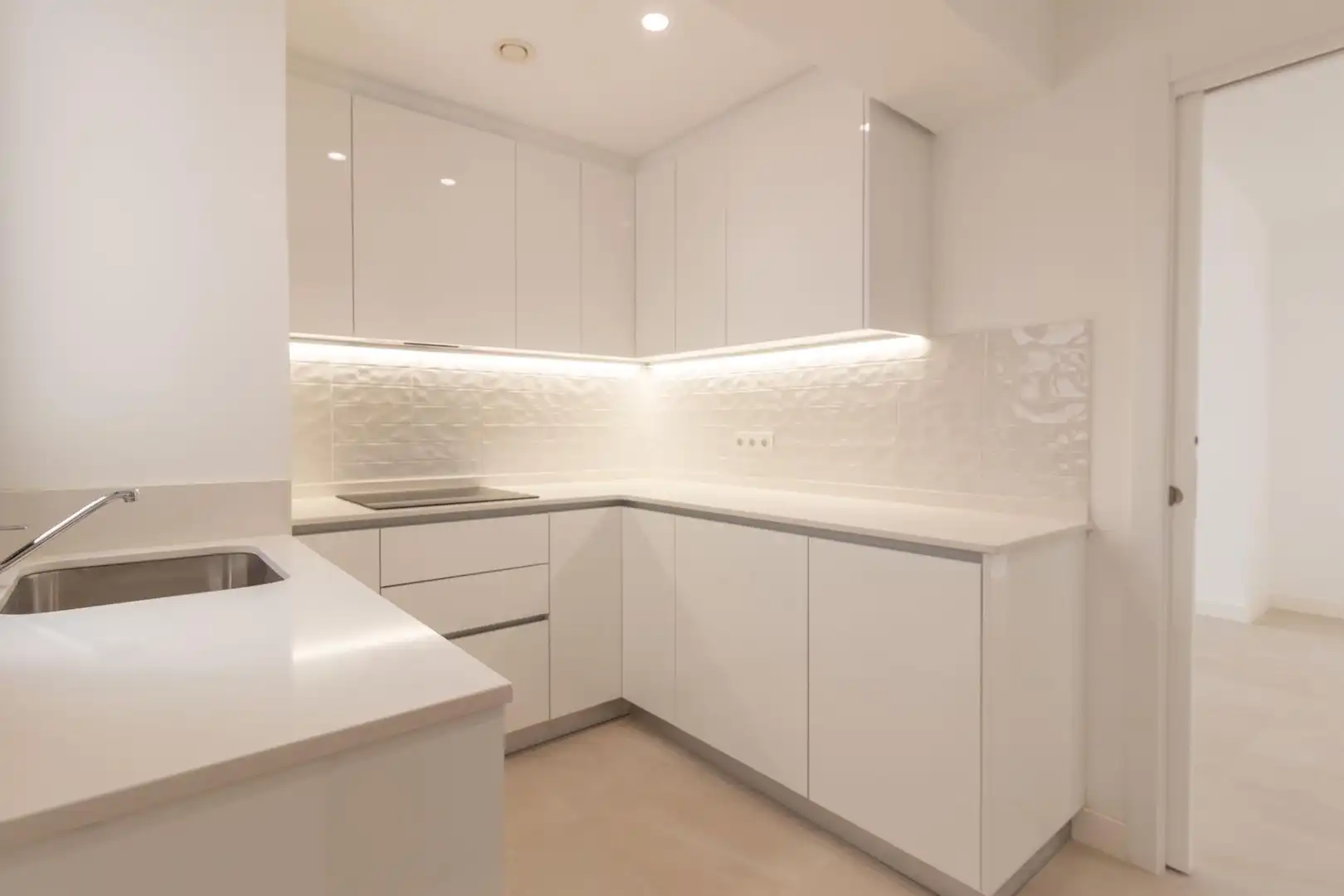 Cocina de Piso de alquiler en Las Palmas de Gran Canaria con Terraza