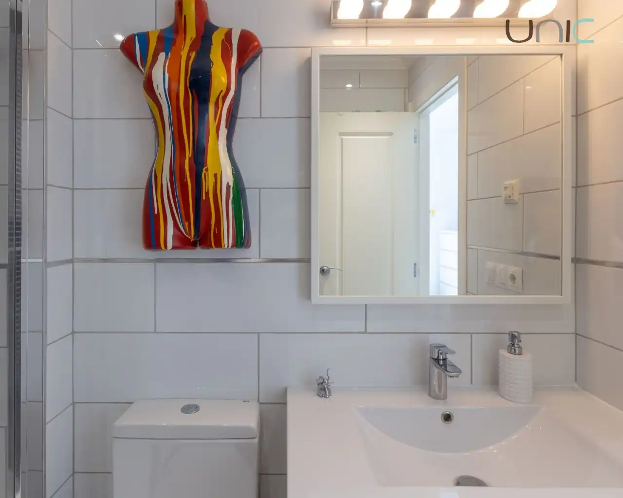 Bany de Apartament en venda en Polop amb Aire condicionat, Calefacció i Jardí privat