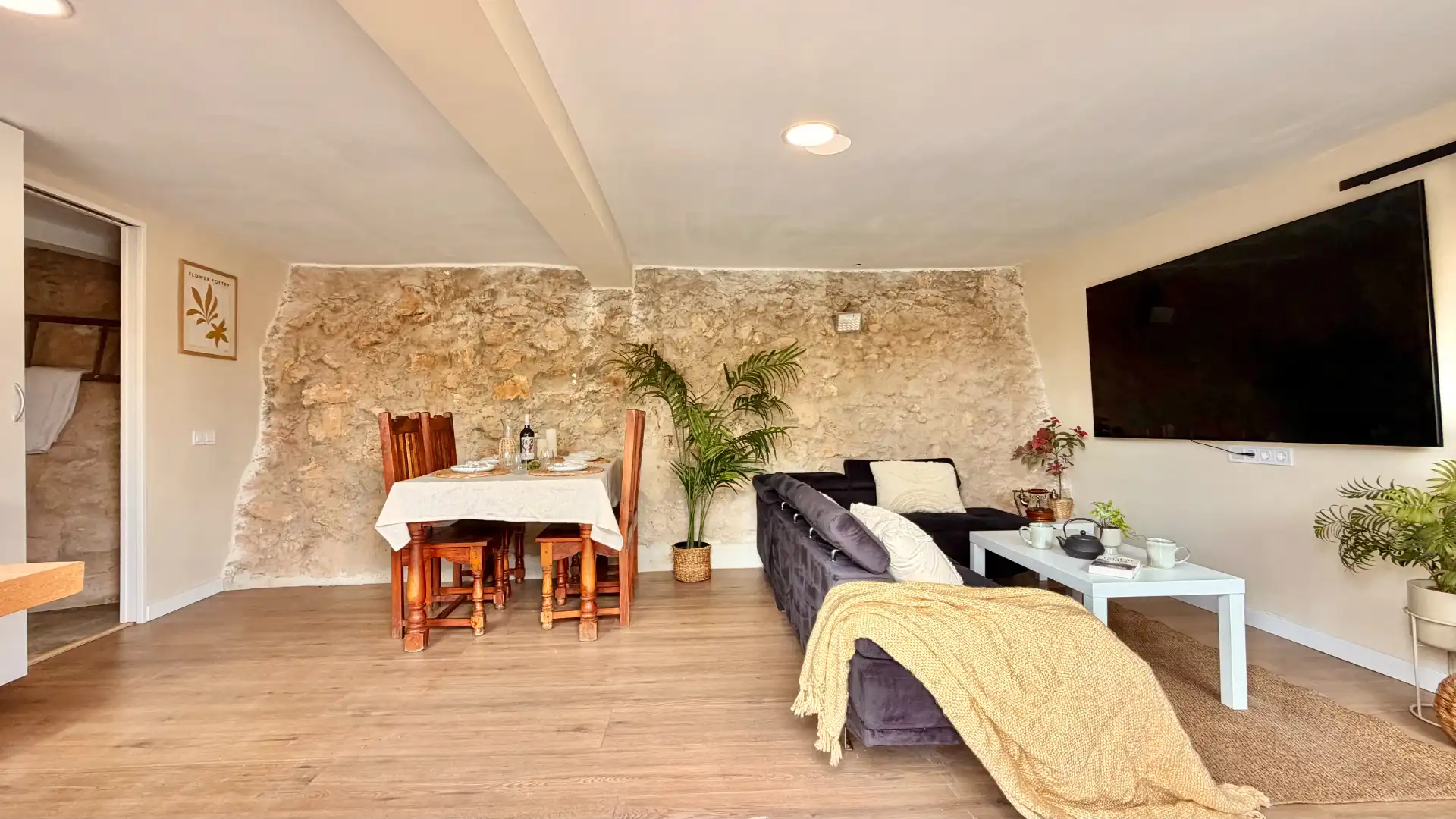 Wohnzimmer von Haus oder Chalet zum Verkauf in Tarragona mit Heizung, Privatgarten und Parkett