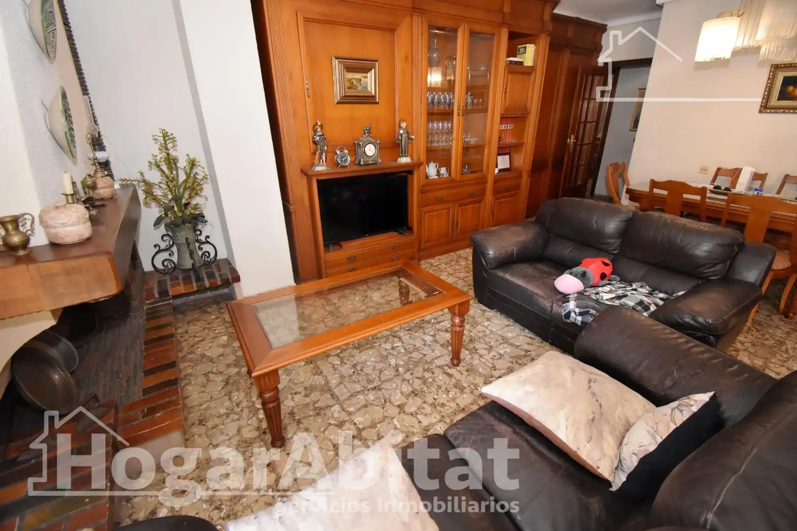 Living room of Flat for sale in Vila-real  with Air Conditioner, Heating and Furnished
