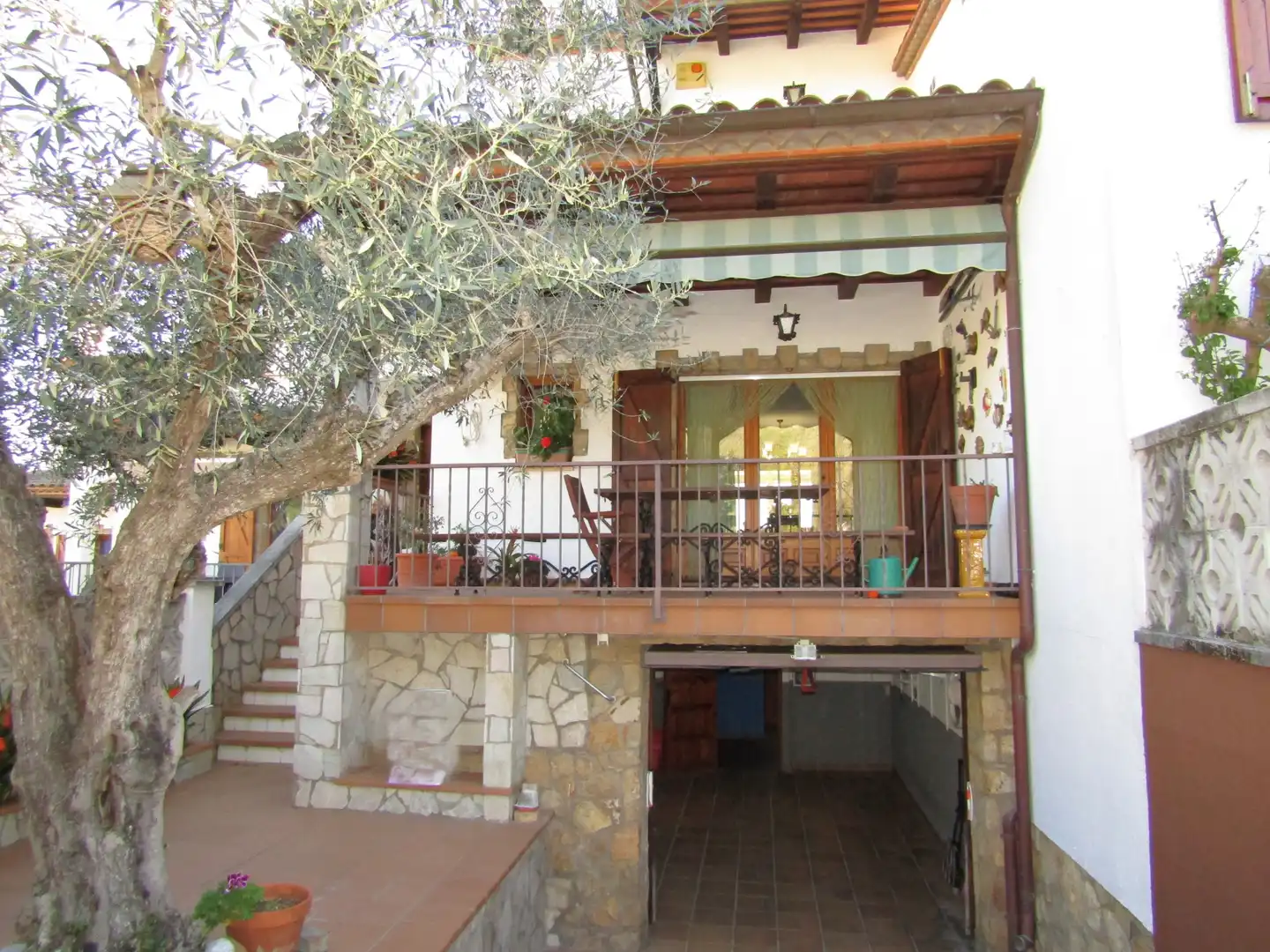 Terrassa de Casa adosada en venda en Calonge i Sant Antoni amb Calefacció, Jardí privat i Terrassa