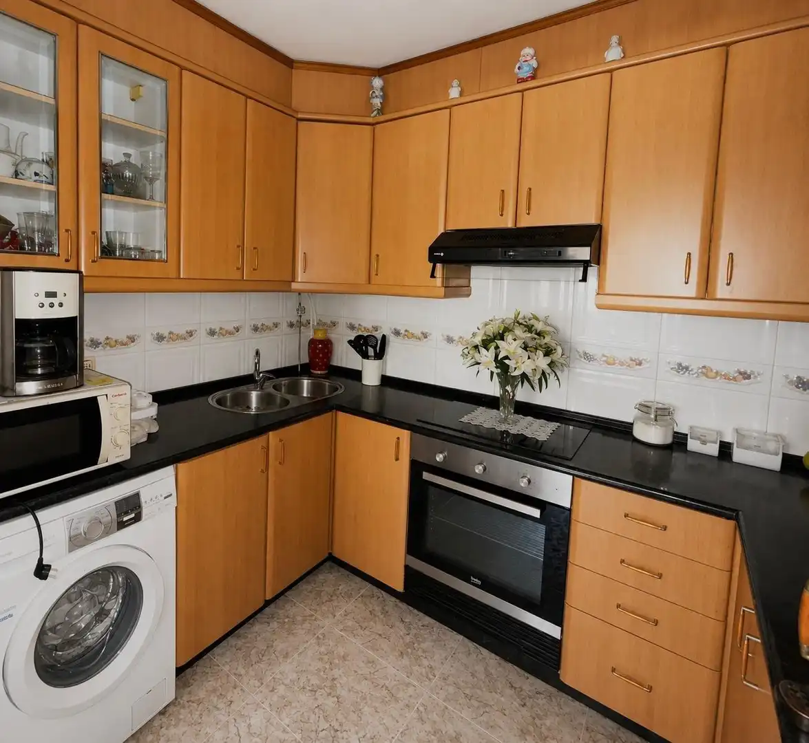 Cocina de Casa o chalet en venta en Padrón con Calefacción, Trastero y Amueblado