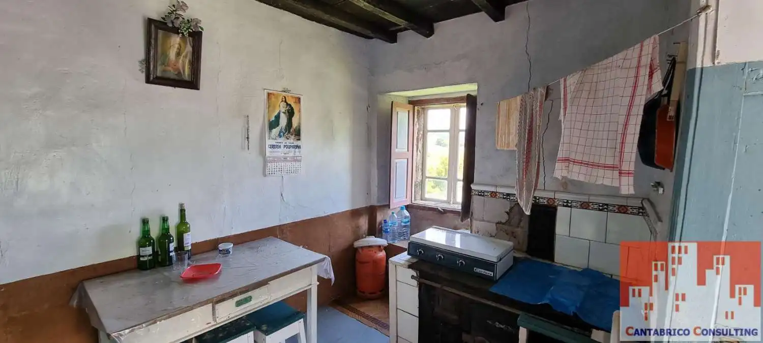 Cocina de Finca rústica en venta en Boal con Trastero