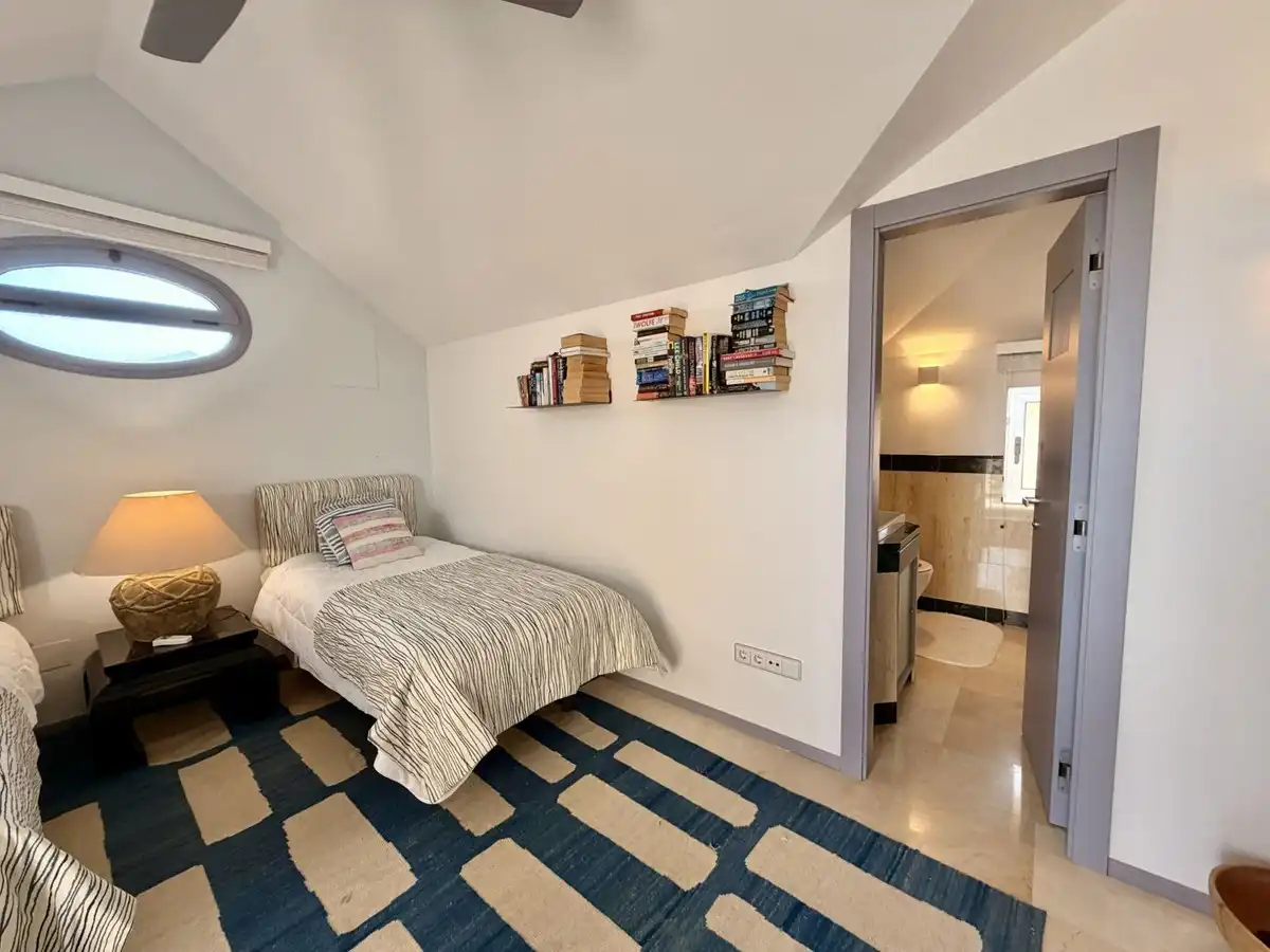 Bedroom of Attic for sale in Marbella  with Air Conditioner, Terrace and Storage room