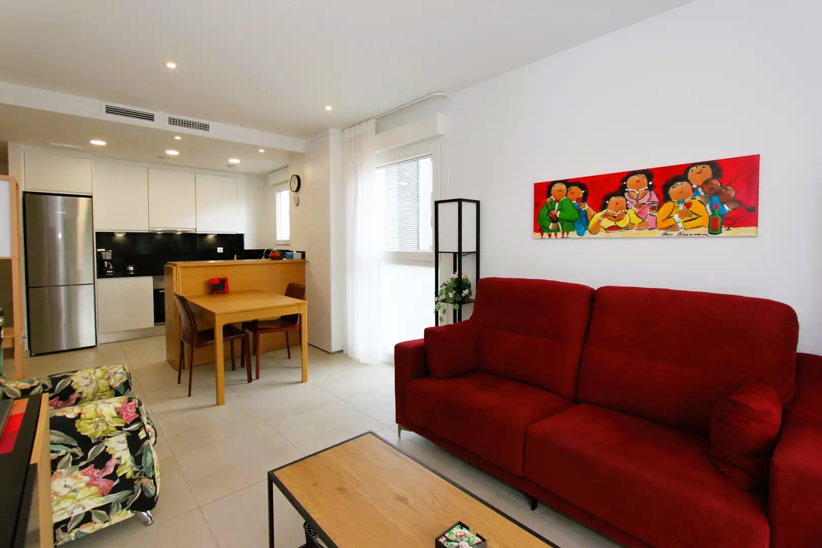 Sala d'estar de Apartament en venda en Playa Muchavista