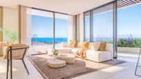 Sala d'estar de Apartament en venda en Benalmádena amb Aire condicionat, Calefacció i Jardí privat