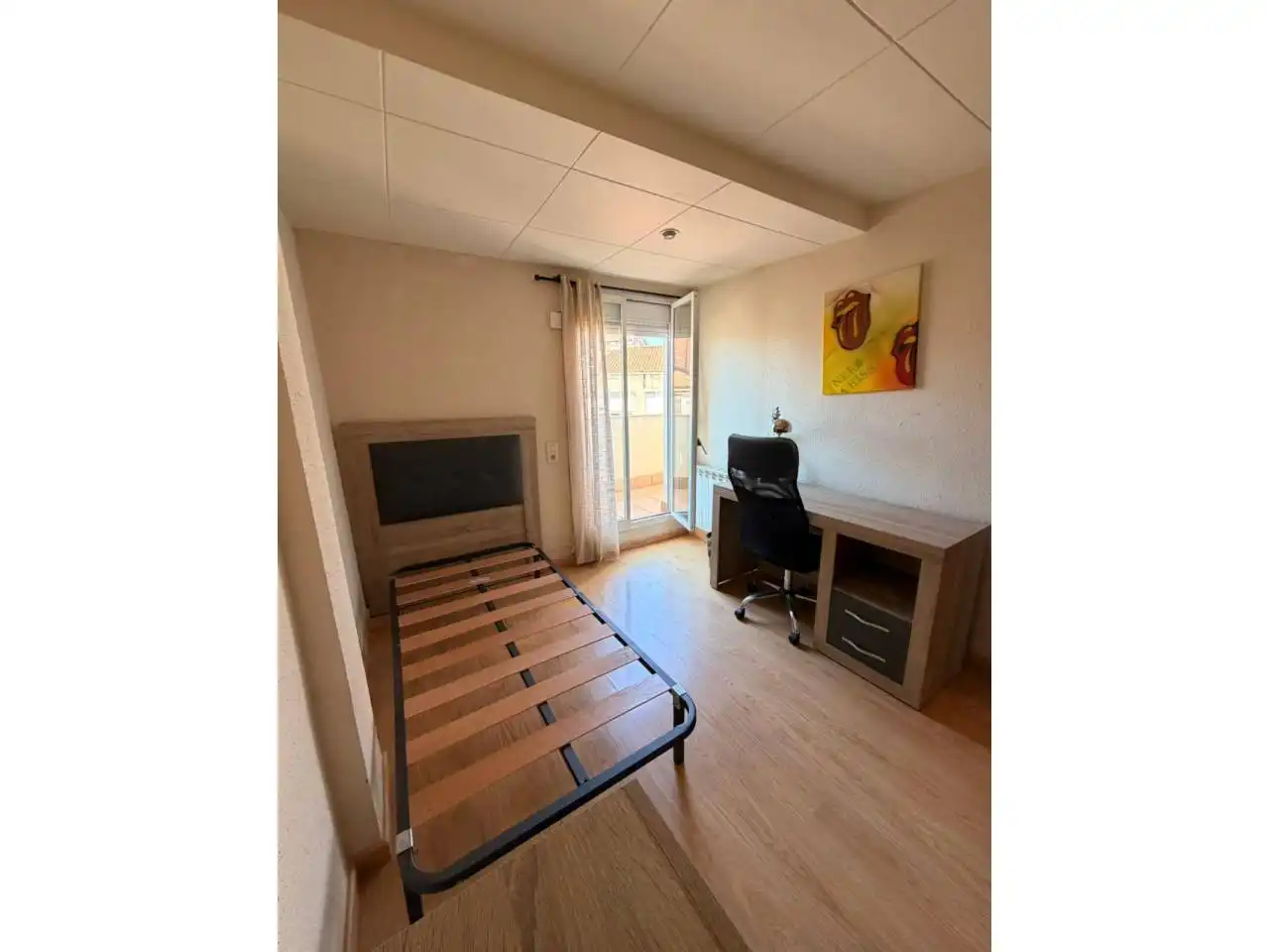 Schlafzimmer von Wohnung zum Verkauf in Manresa mit Heizung, Parkett und Terrasse