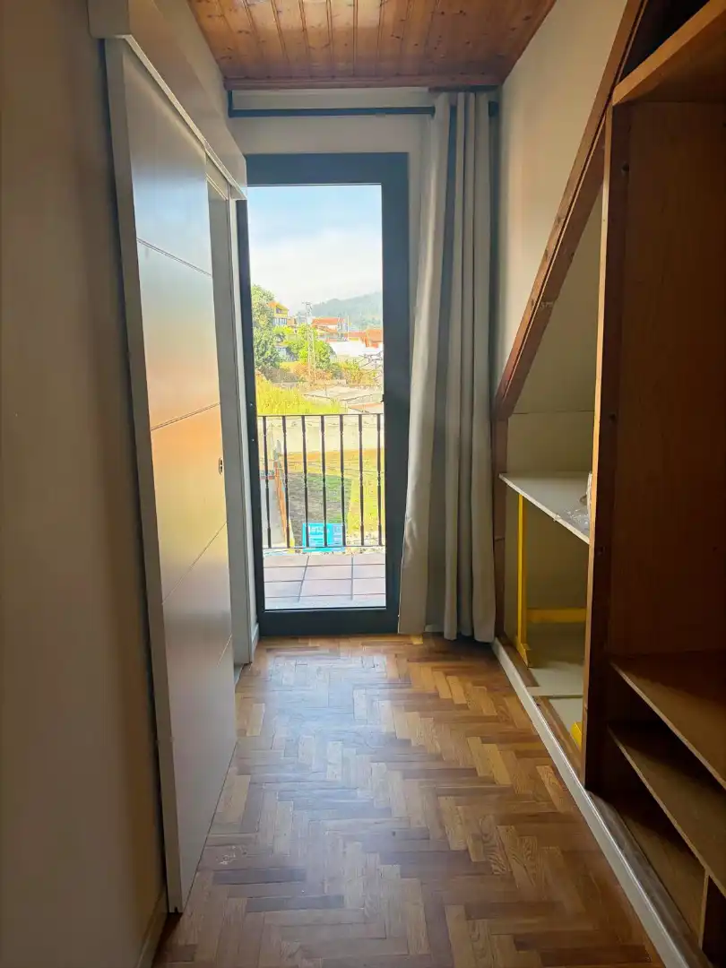 Bedroom of Houses for rent in Cangas   with Heating, Furnished and TV