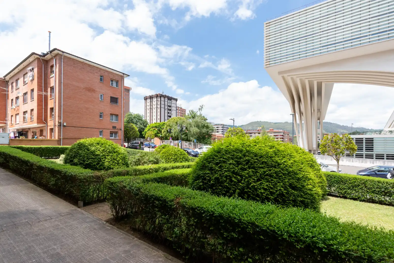 Exterior view of Flat for rent in Oviedo   with Heating, Parquet flooring and Terrace