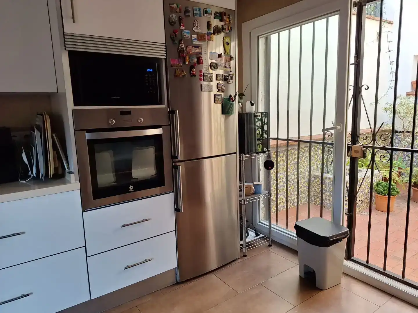 Cuina de Casa o xalet en venda en Málaga Capital amb Aire condicionat