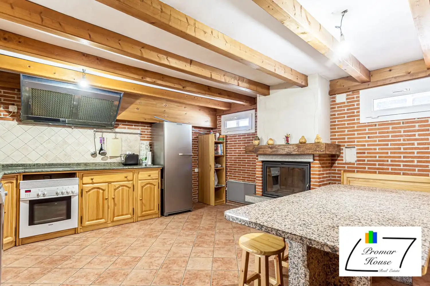 Cocina de Casa o chalet en venta en Ávila con Calefacción, Jardín privado y Terraza