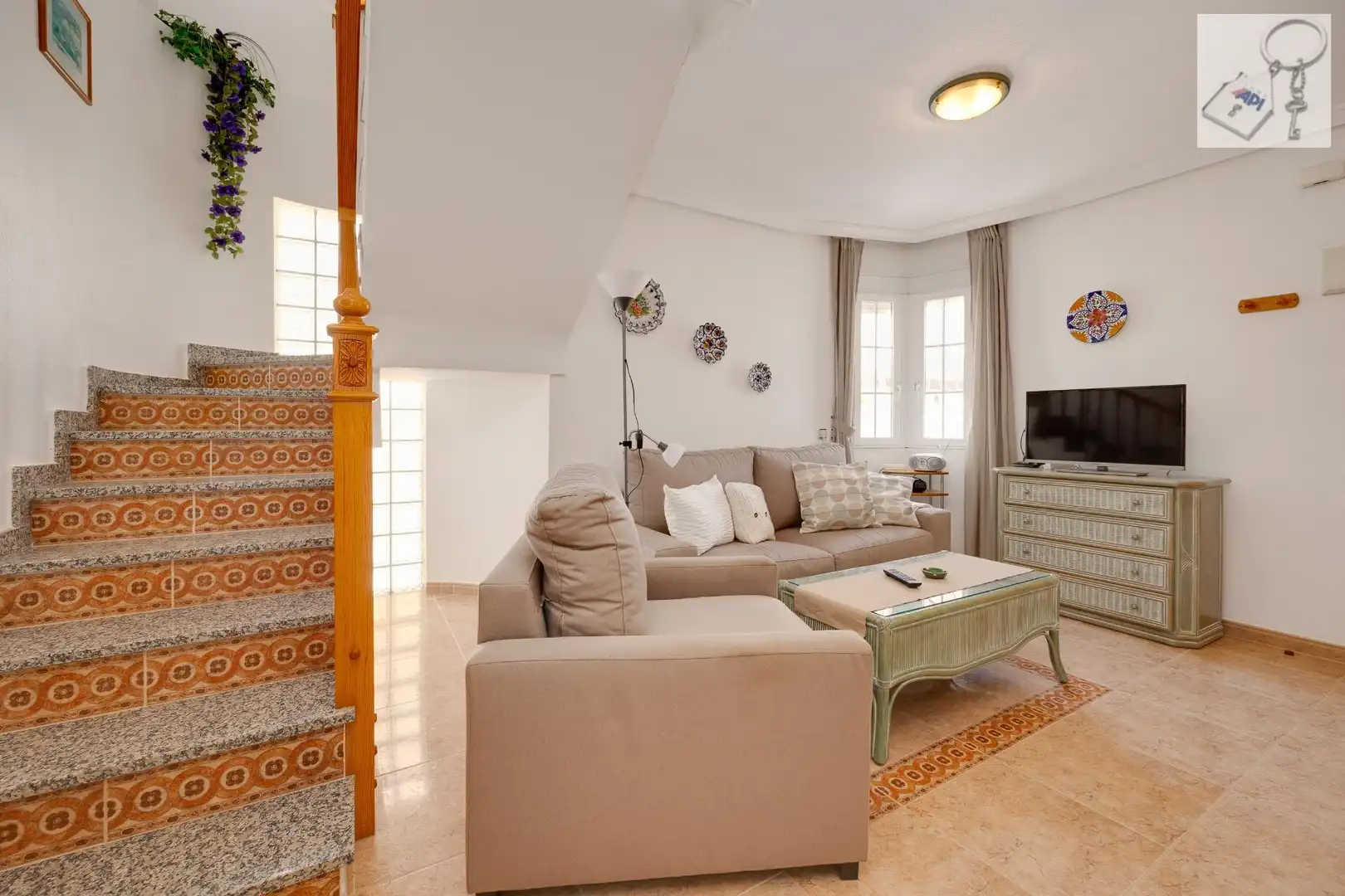 Sala d'estar de Finca rústica en venda en Orihuela