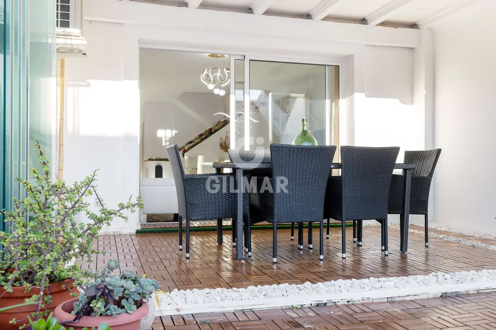 Terrace of Detached homes for sale in Benalmádena  with Heating, Private garden and Swimming Pool