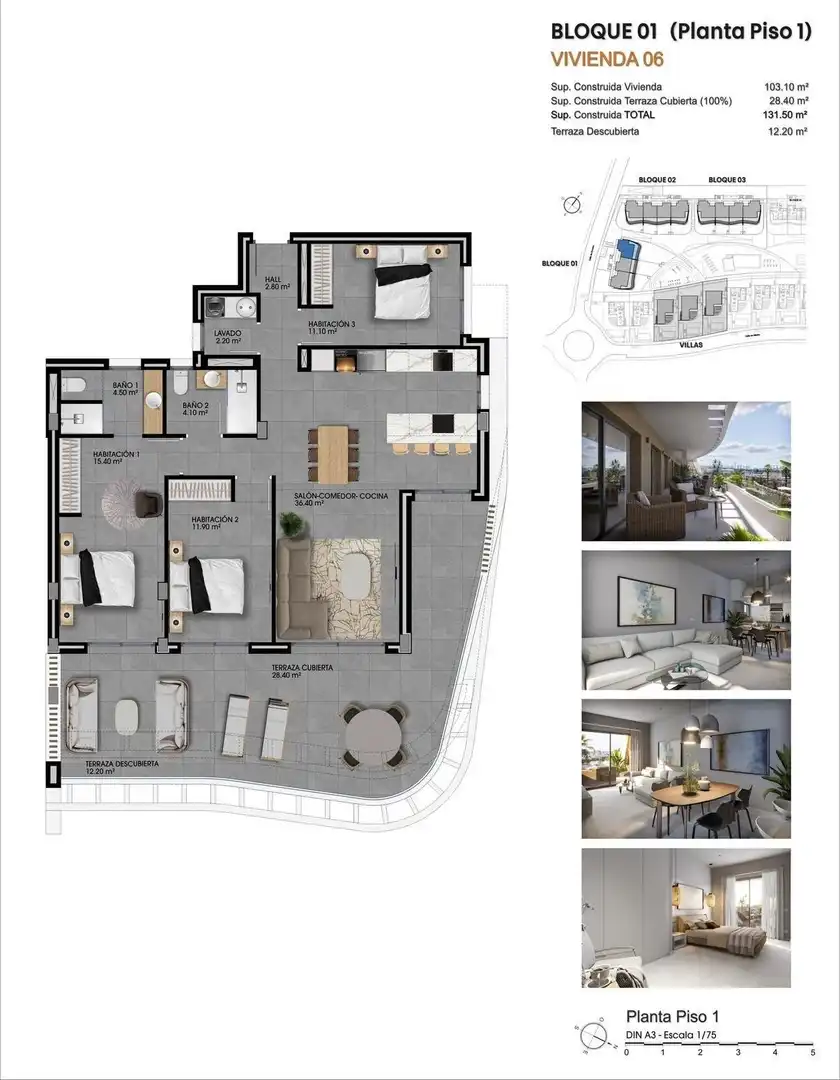 Appartement compact avec piscine à vendre à Balcón de Finestrat - Terra Marina, imagen 18