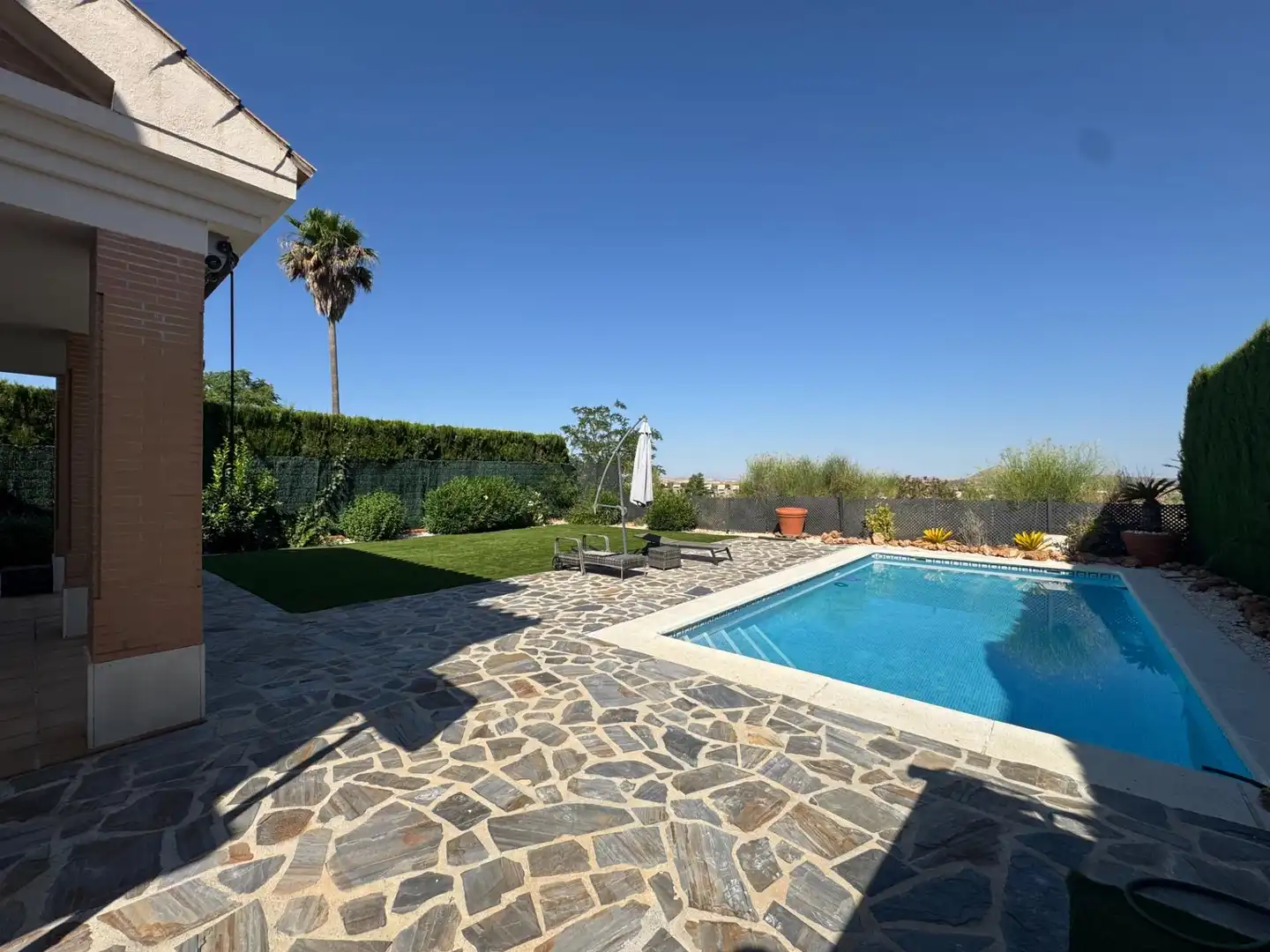 Piscina de Casa o xalet de lloguer en Villa de Otura amb Aire condicionat, Calefacció i Jardí privat