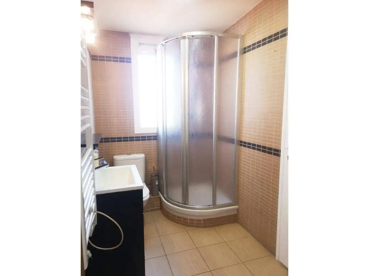 Baño de Dúplex en venta en Sabadell con Calefacción, Parquet y Terraza