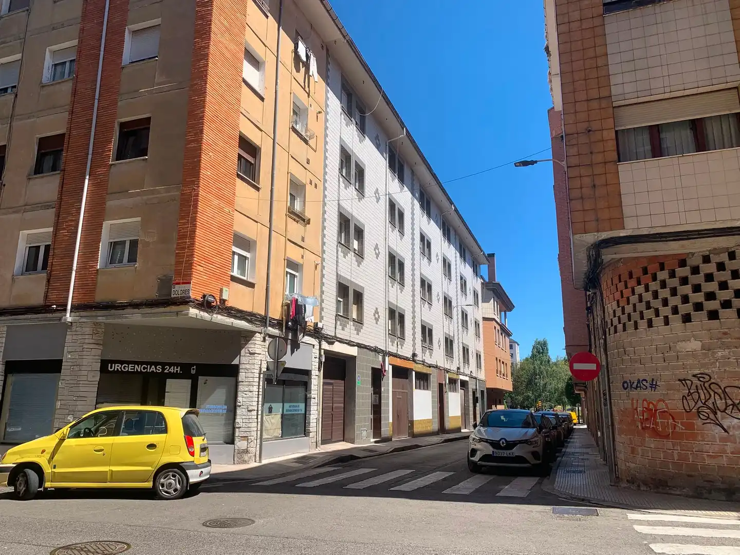 Vista exterior de Pis en venda en Gijón 