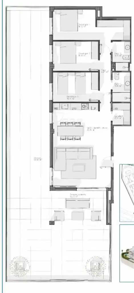 Appartement compact avec piscine à vendre à Las Salinas, imagen 9