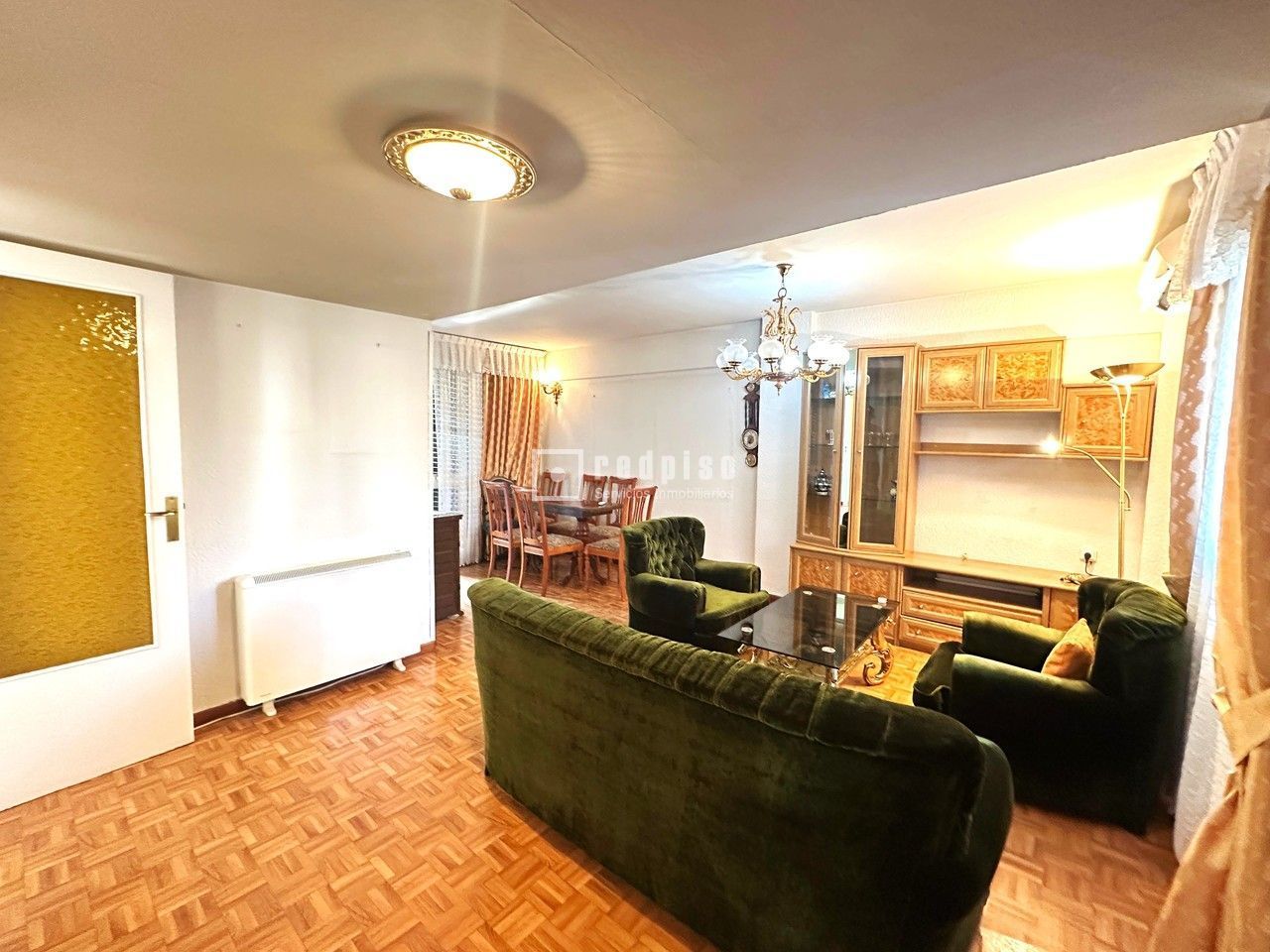 Living room of Flat for sale in  Madrid Capital  with Air Conditioner and Storage room