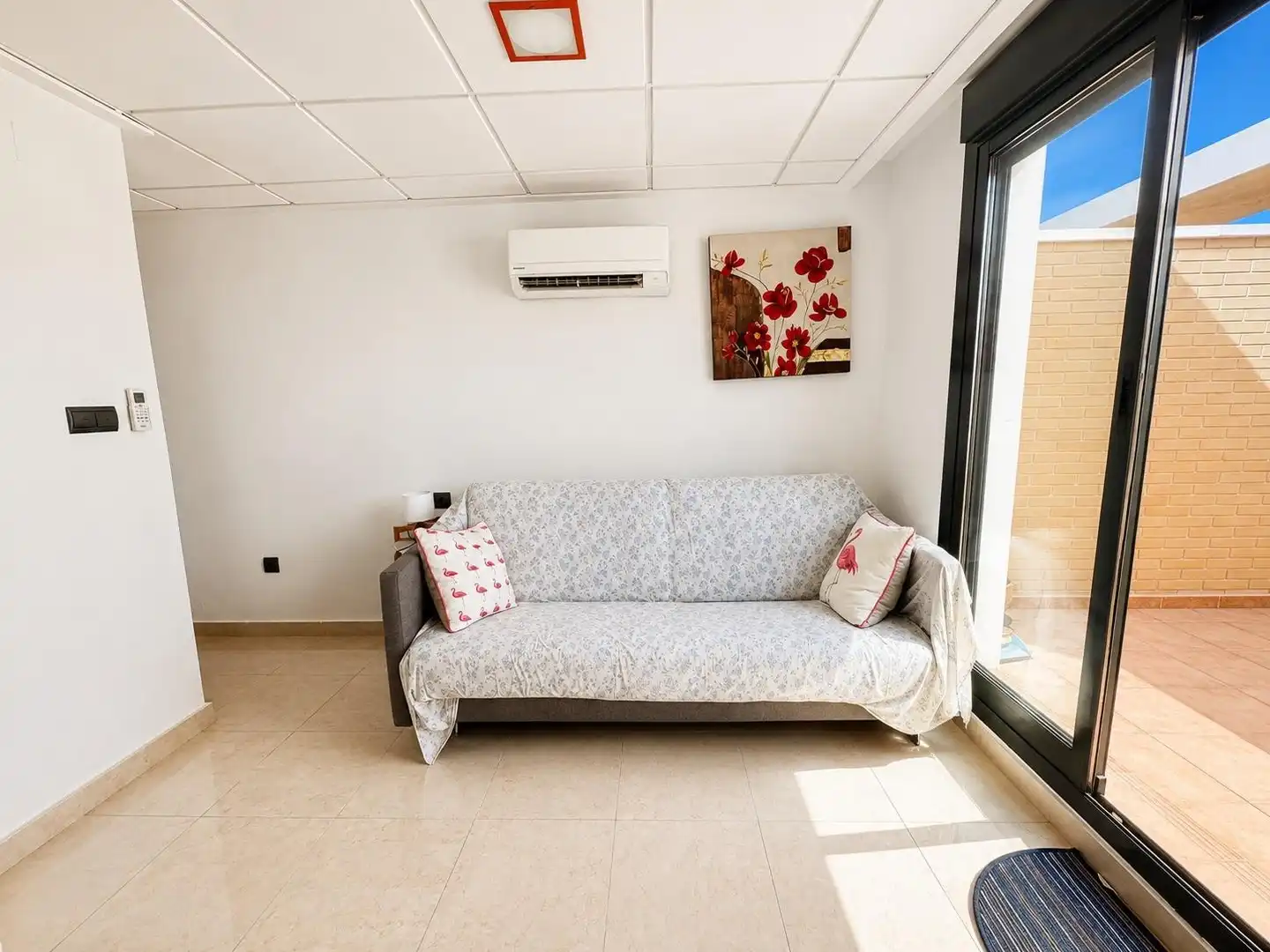 Sala de estar de Dúplex en venta en Guardamar del Segura con Aire acondicionado, Calefacción y Terraza