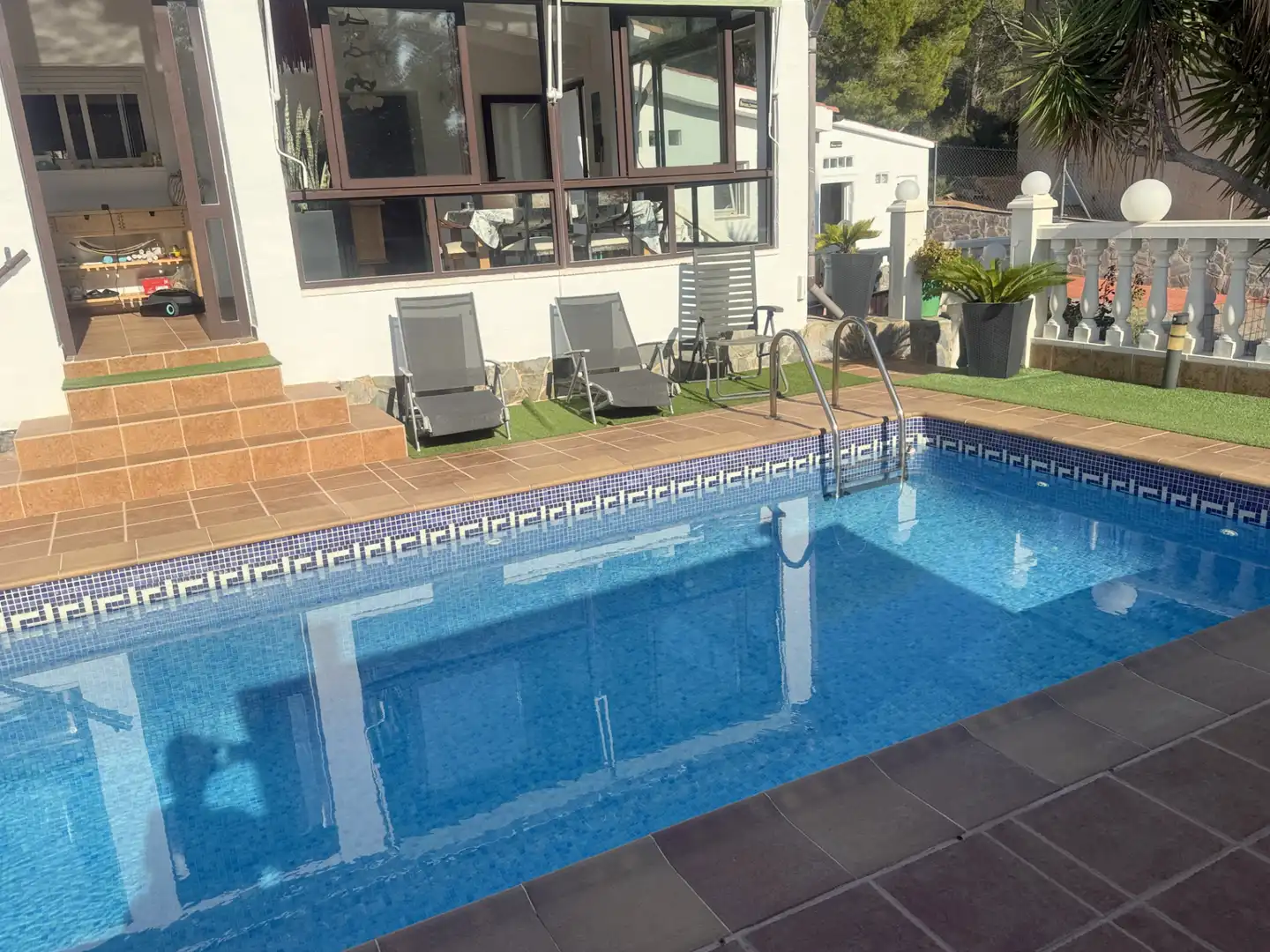 Piscina de Casa o xalet en venda en El Vendrell amb Aire condicionat, Calefacció i Jardí privat