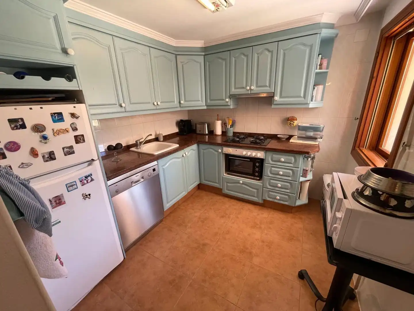 Kitchen of Houses for sale in Calpe / Calp  with Air Conditioner, Private garden and Terrace